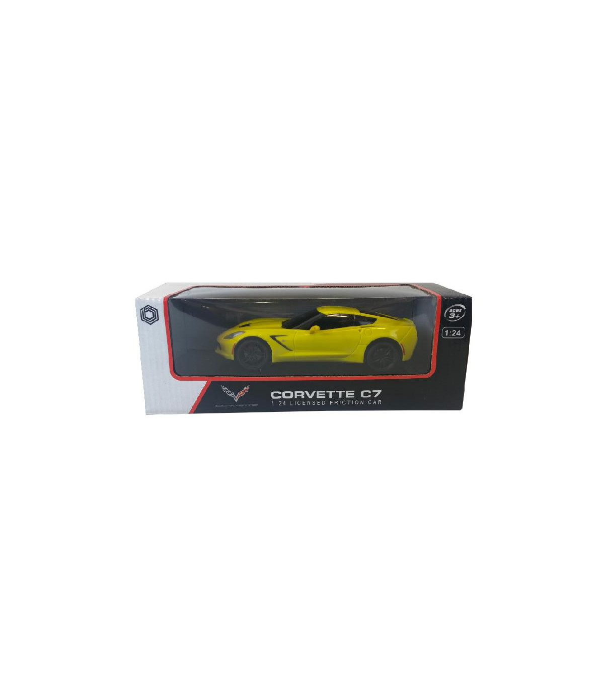 Vehiculo A Friccion 1:24 Corvette C7