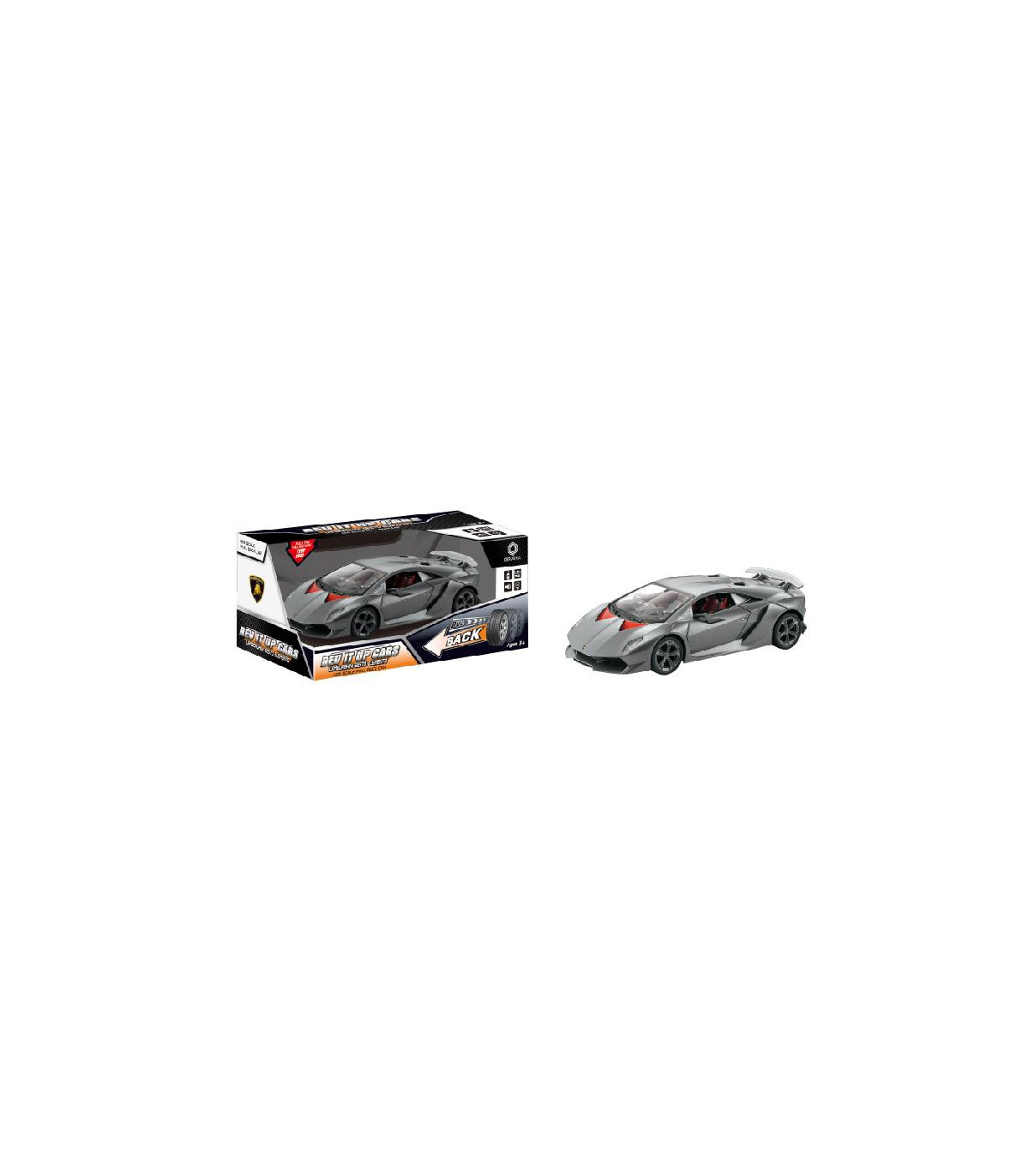 Vehiculo Luz Y Sonido 1:24 Lamborghini Sesto Elemento