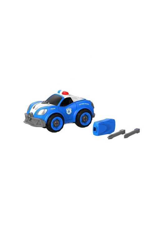 Auto Policia Desarmable Con Sonido