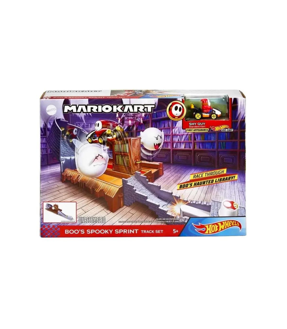 Hot Wheels Mario Kart Pista De Niveles