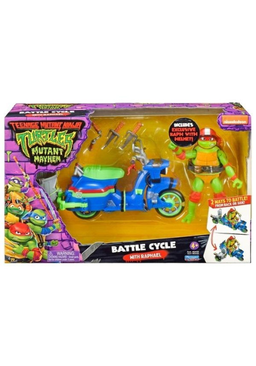 Tortugas Ninja Pelicula Con Moto