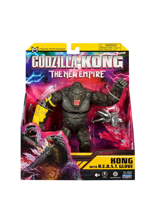Godzilla Vs Kong Figura Con Accesorio