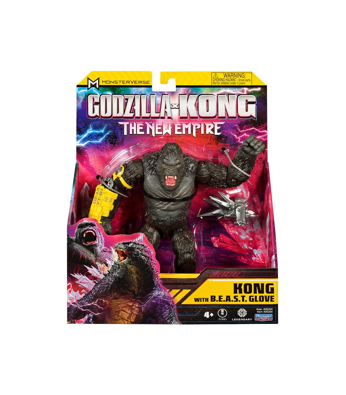 Godzilla Vs Kong Figura Con Accesorio
