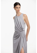 Vestido Densidad Plata 38