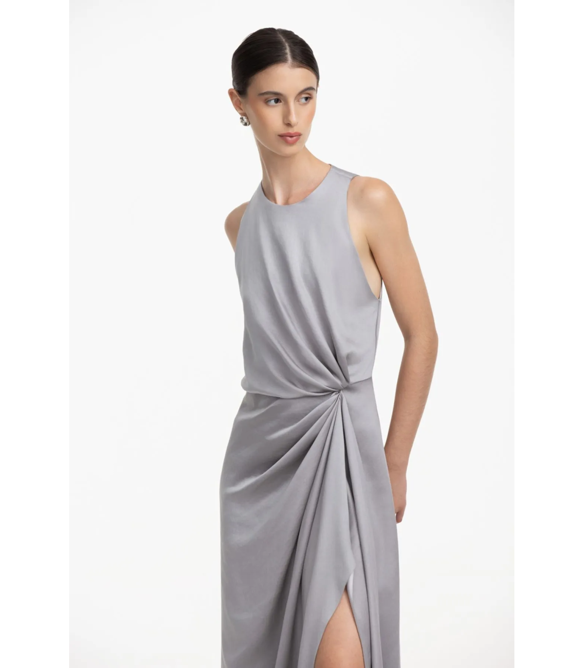 Vestido Densidad Plata 38
