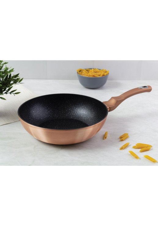 Wok 28cm Metallic Line Rose Gold Edition - Bh/1512n