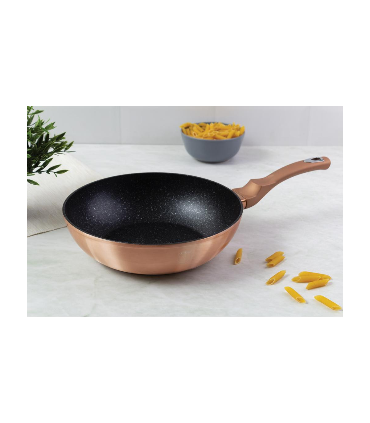 Wok 28cm Metallic Line Rose Gold Edition - Bh/1512n