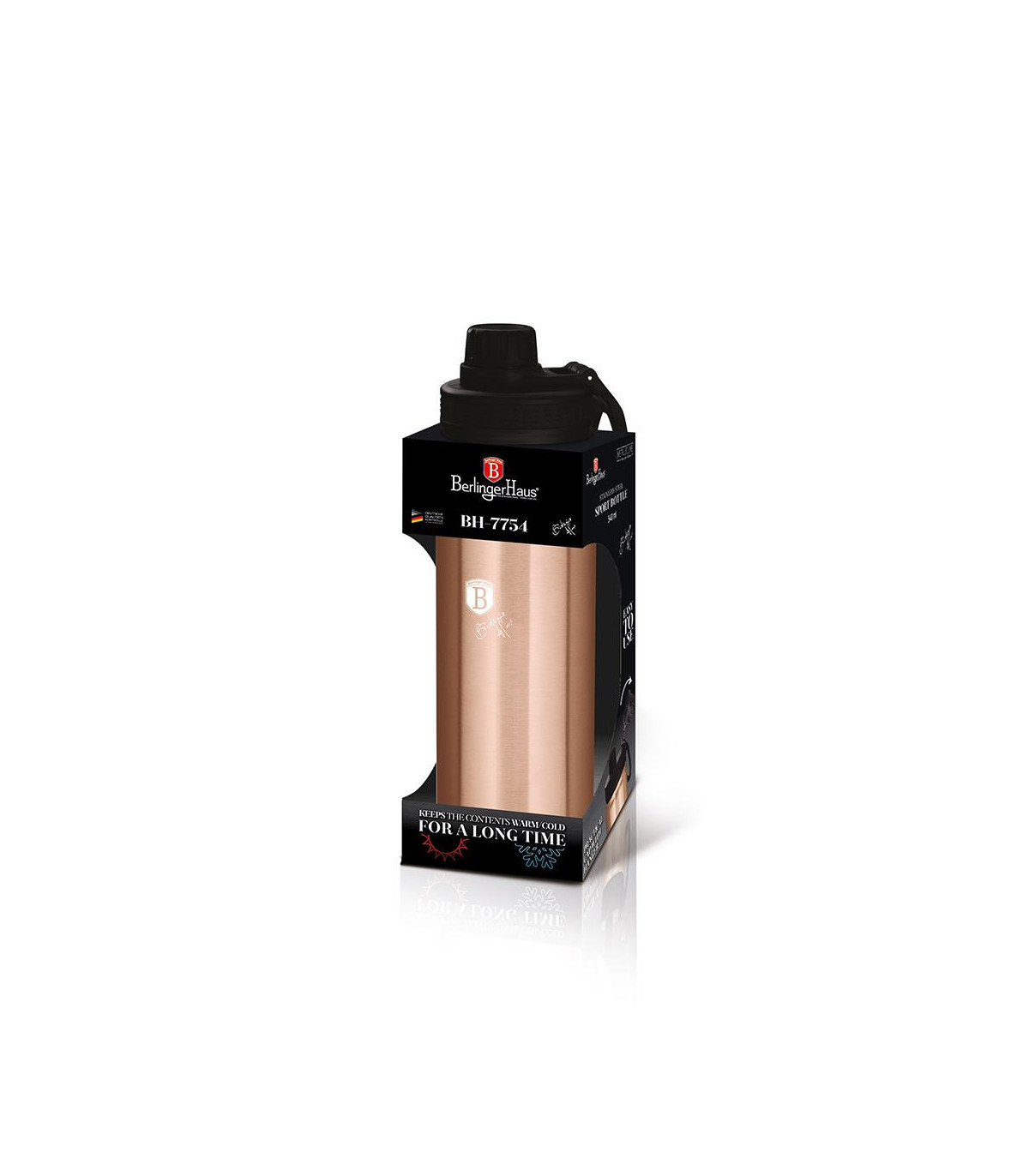 Botella Termica Metallic Line Rose Gold Edition - Bh/7754
