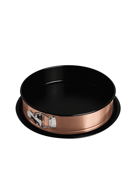 Molde Para Torta Redondo 26cm Metallic Line Rose Gold Edition - Bh/6475sw