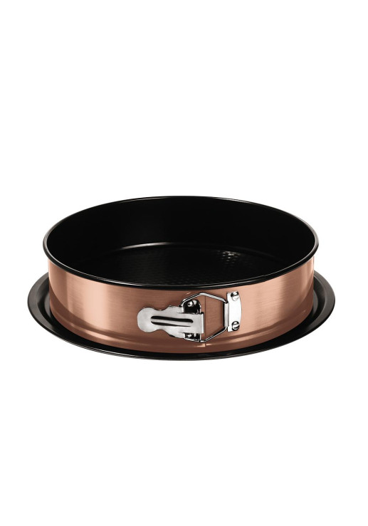 Molde Para Torta Redondo 26cm Metallic Line Rose Gold Edition - Bh/6475sw