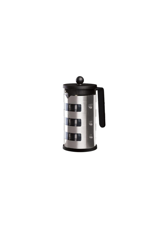 Cafetera De Acero Y Vidrio Black Vantage - Bh/7806