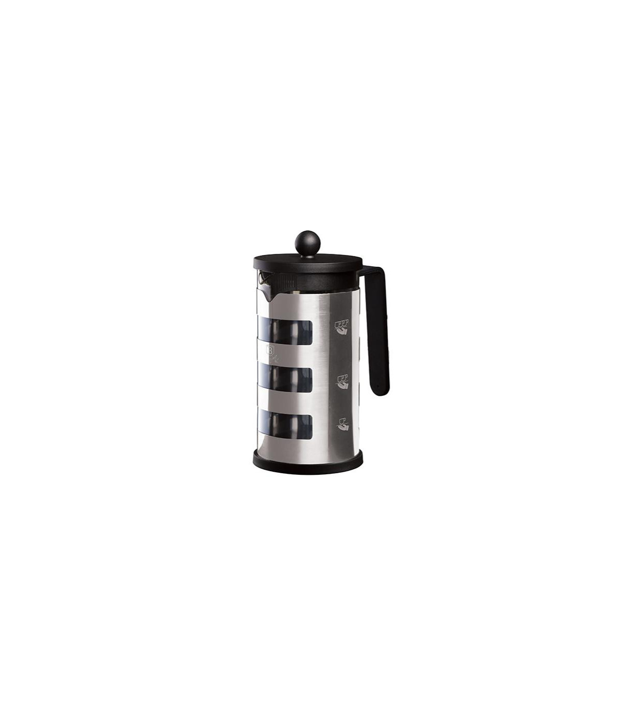 Cafetera De Acero Y Vidrio Black Vantage - Bh/7806