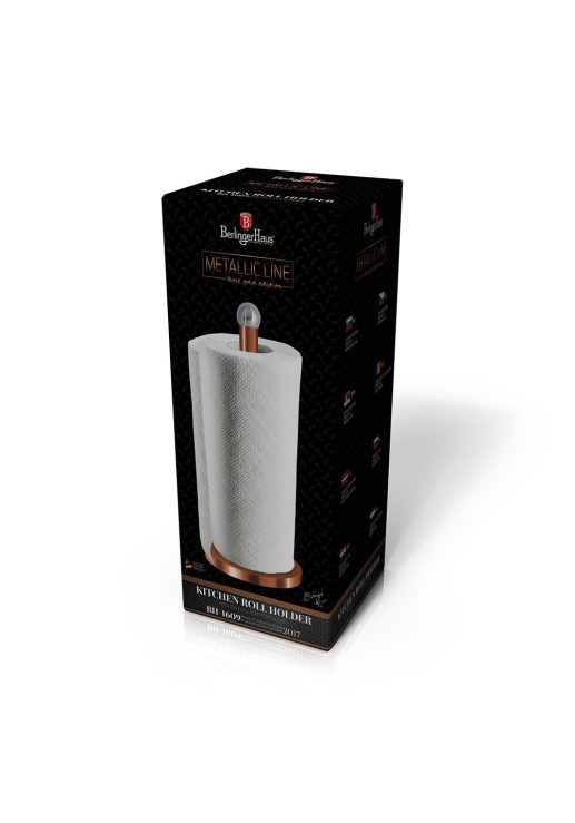 Porta Rollo Metallic Line Rose Gold Edition - Bh/1609
