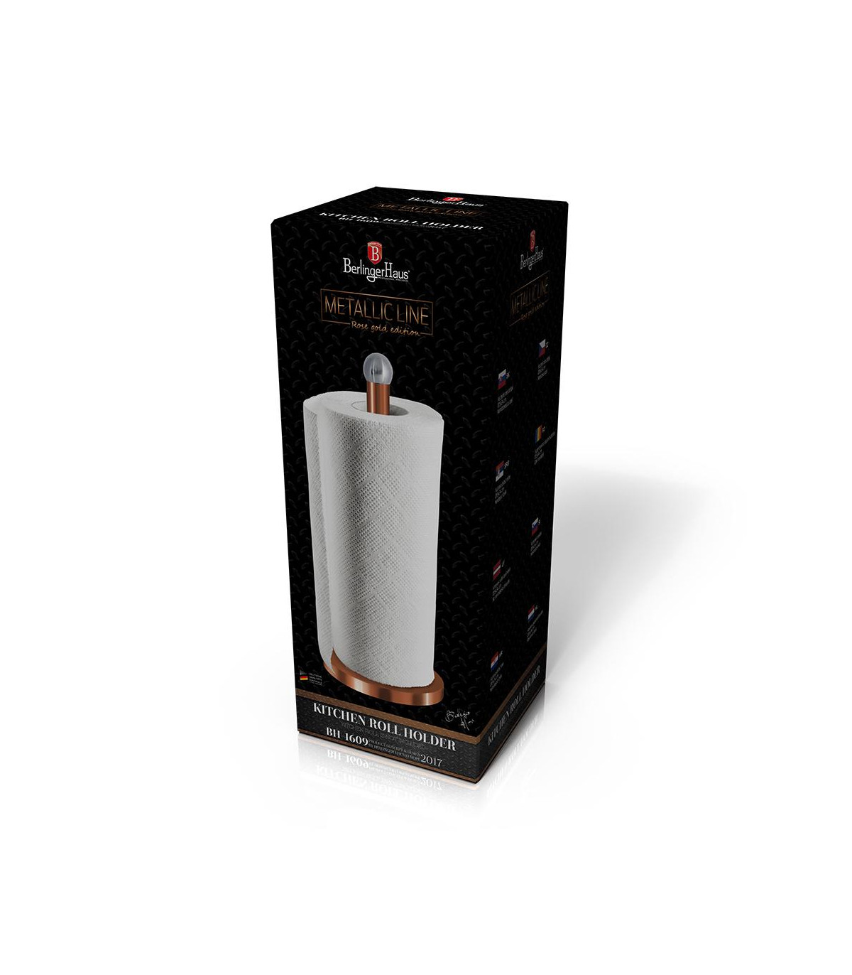 Porta Rollo Metallic Line Rose Gold Edition - Bh/1609