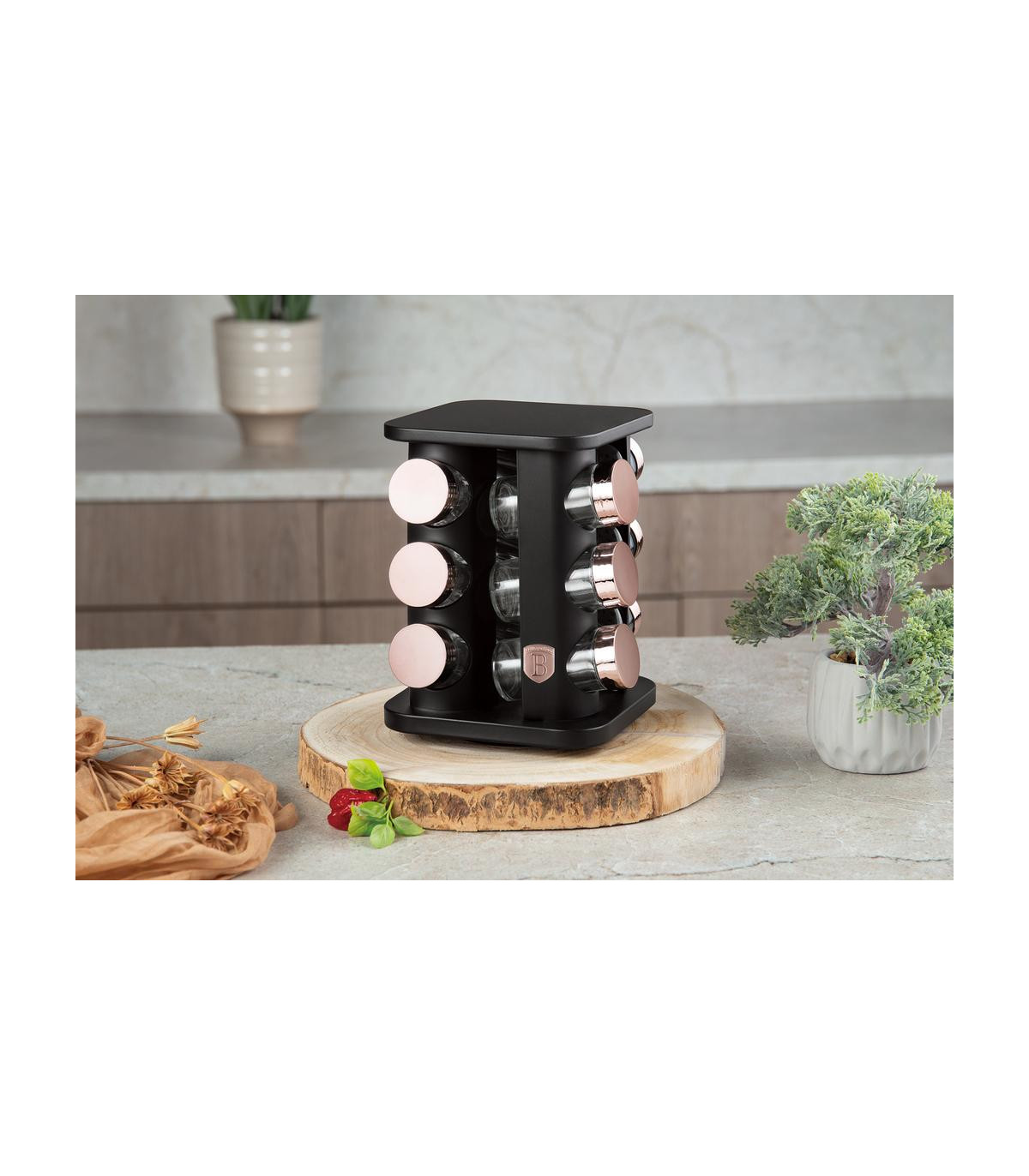 Especiero X 12 Black Rose Collection - Bh/8559