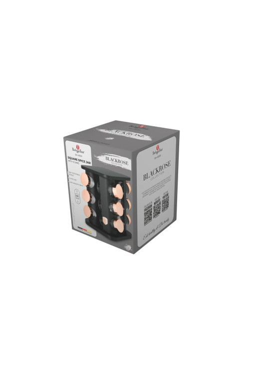 Especiero X 12 Black Rose Collection - Bh/8559