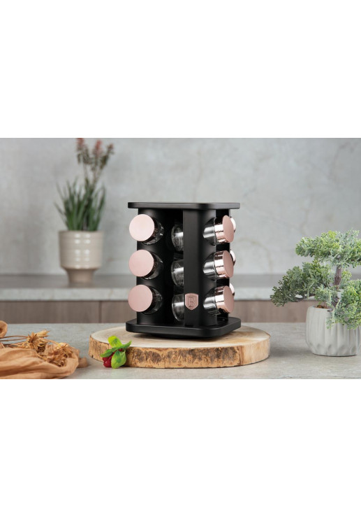 Especiero X 12 Black Rose Collection - Bh/8559
