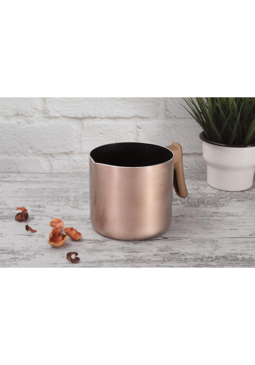 Jarra Para Leche 12cm Metallic Line Rose Gold Edition - Bh/1966