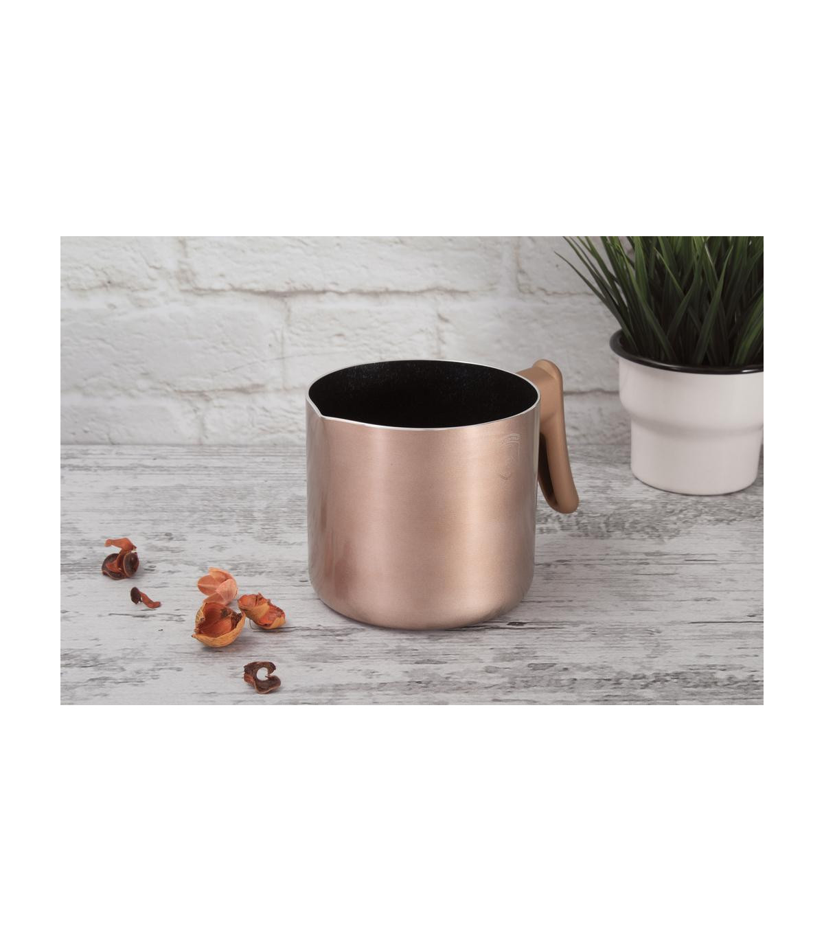 Jarra Para Leche 12cm Metallic Line Rose Gold Edition - Bh/1966
