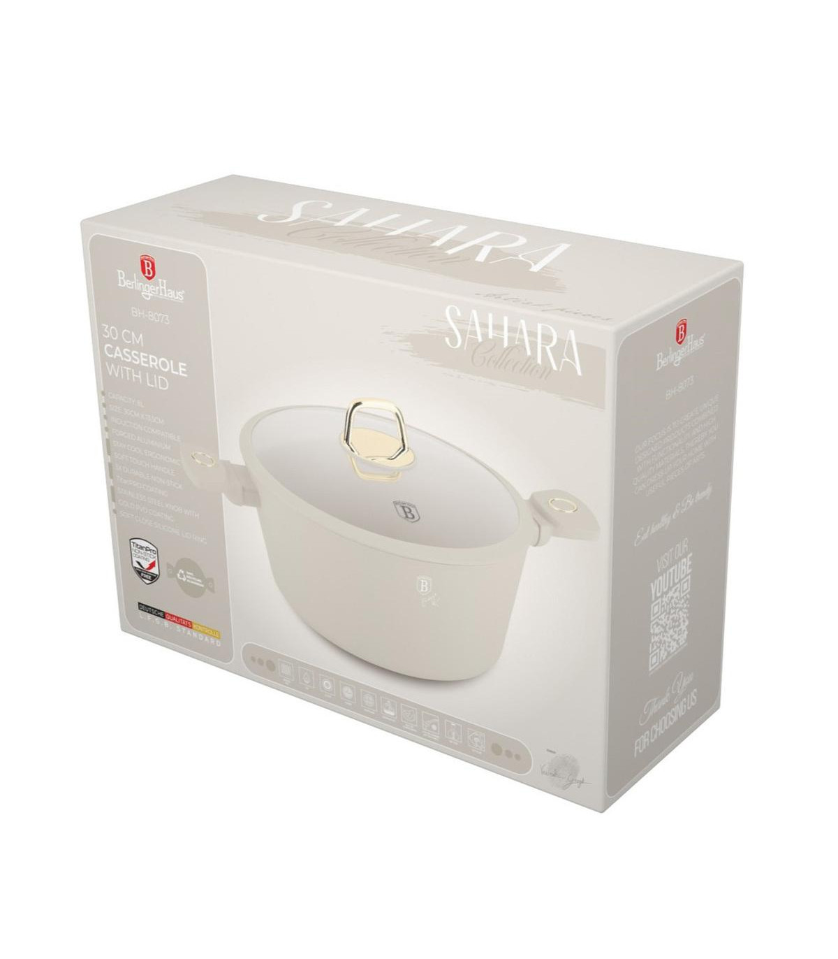 Cacerola Con Tapa 20cm Sahara Collection - Bh/8070