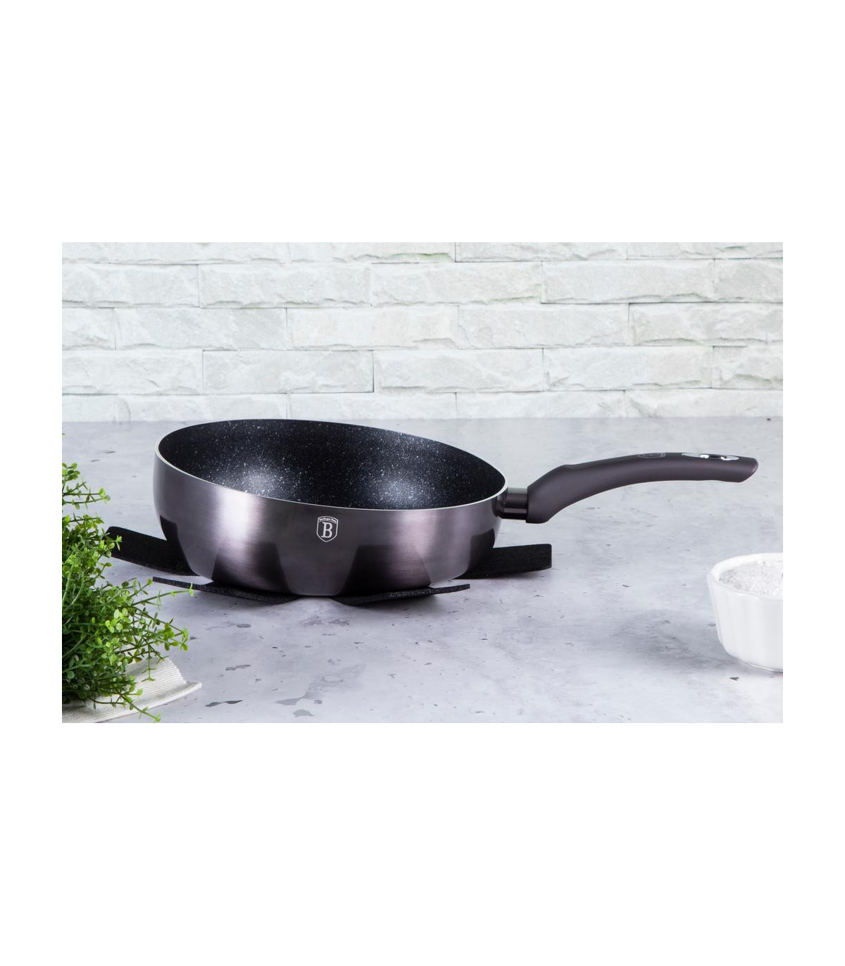 Sarten Profunda Flip 26cm Metallic Line Carbon Pro Edition - Bh/6906