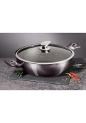 Wok Con Asas 30cm Metallic Line Carbon Pro Edition - Bh/7111