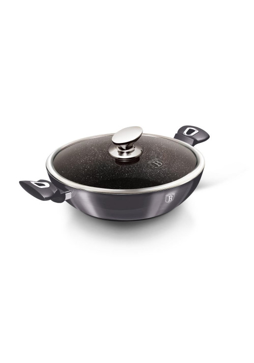 Wok Con Asas 30cm Metallic Line Carbon Pro Edition - Bh/7111
