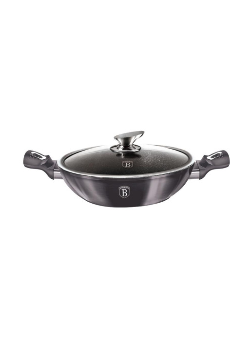 Wok Con Asas 30cm Metallic Line Carbon Pro Edition - Bh/7111