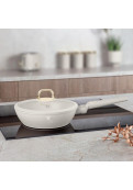 Sarten Profunda Con Tapa 24 Cm Sahara Collection Bh/8062
