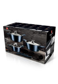 Bateria 10 Piezas Metallic Line Aquamarine Edition - Bh/6152