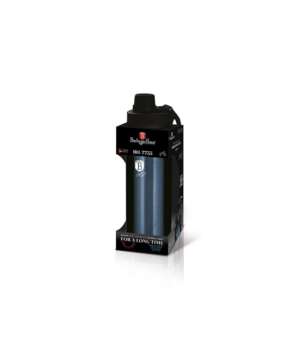 Botella Térmica Metallic Line Aquamarine Edition - Bh/7755
