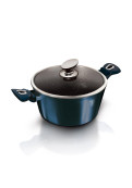 Cacerola Con Tapa 24cm Metallic Line Aquamarine Edition - Bh/1879