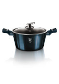 Cacerola Con Tapa 24cm Metallic Line Aquamarine Edition - Bh/1879