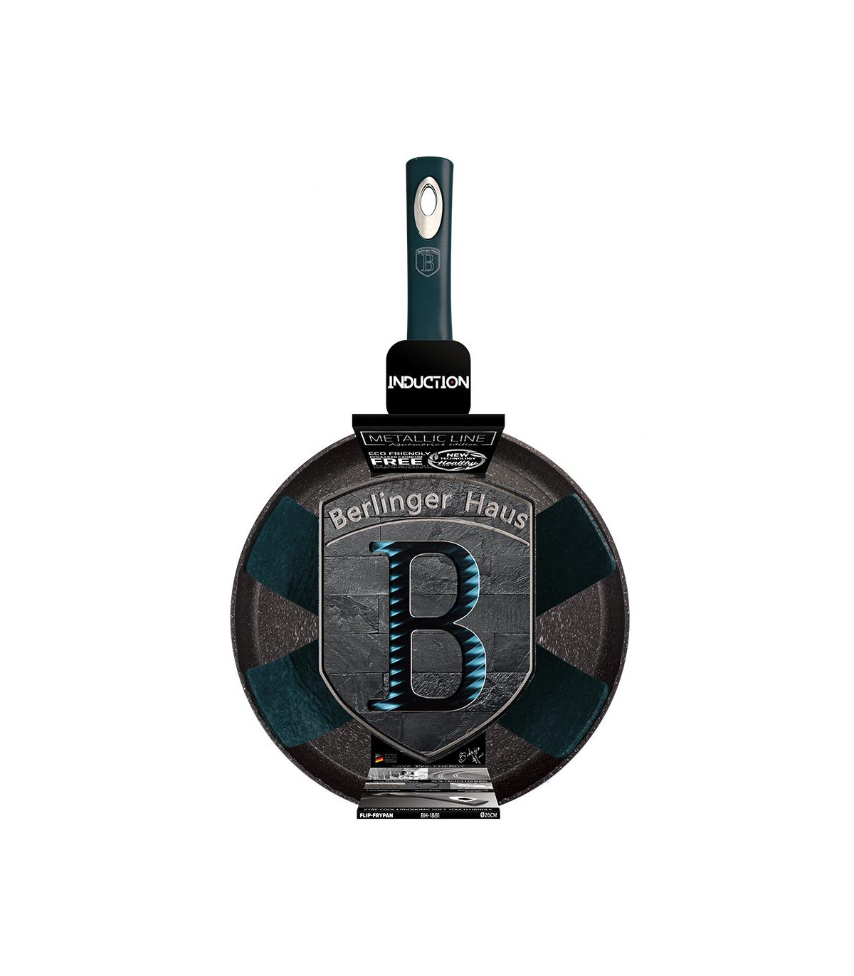 Sarten Profunda Flip 26cm Metallic Line Aquamarine Edition - Bh/1881