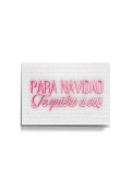 Tarjeta Para Navidad Te Quiero A Vos