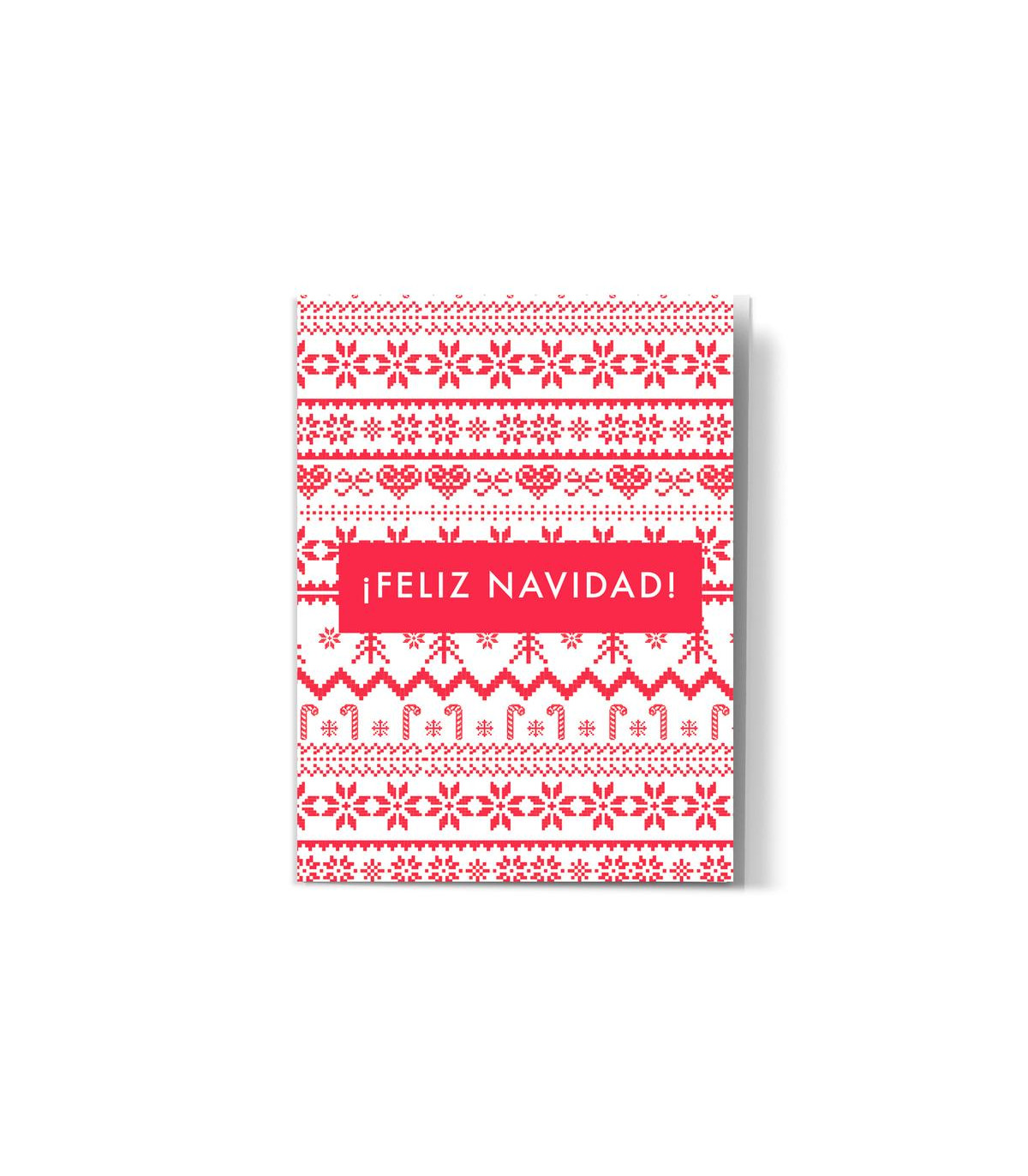 Tarjeta Sweater Navidad