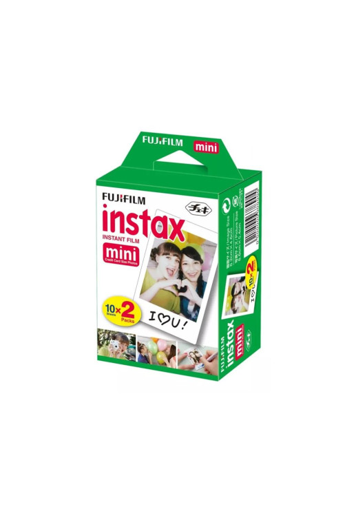 Film Instantáneo Instax Fujifilm Mini X 20 Fotos