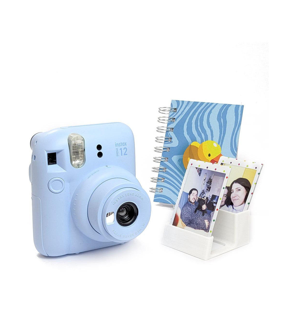 Camara Instantánea Instax Fujifilm Mini 12 Celeste Kit + Accesorios + 3 Cuotas Sin Interés!