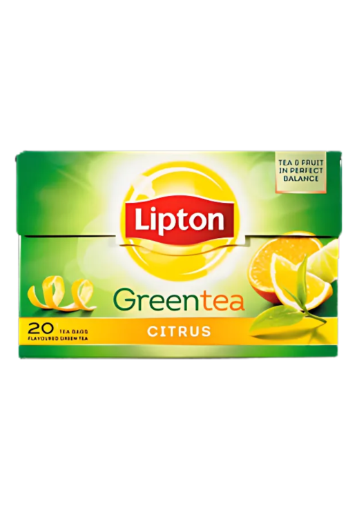 Té Clear Green Citrus Lipton X20