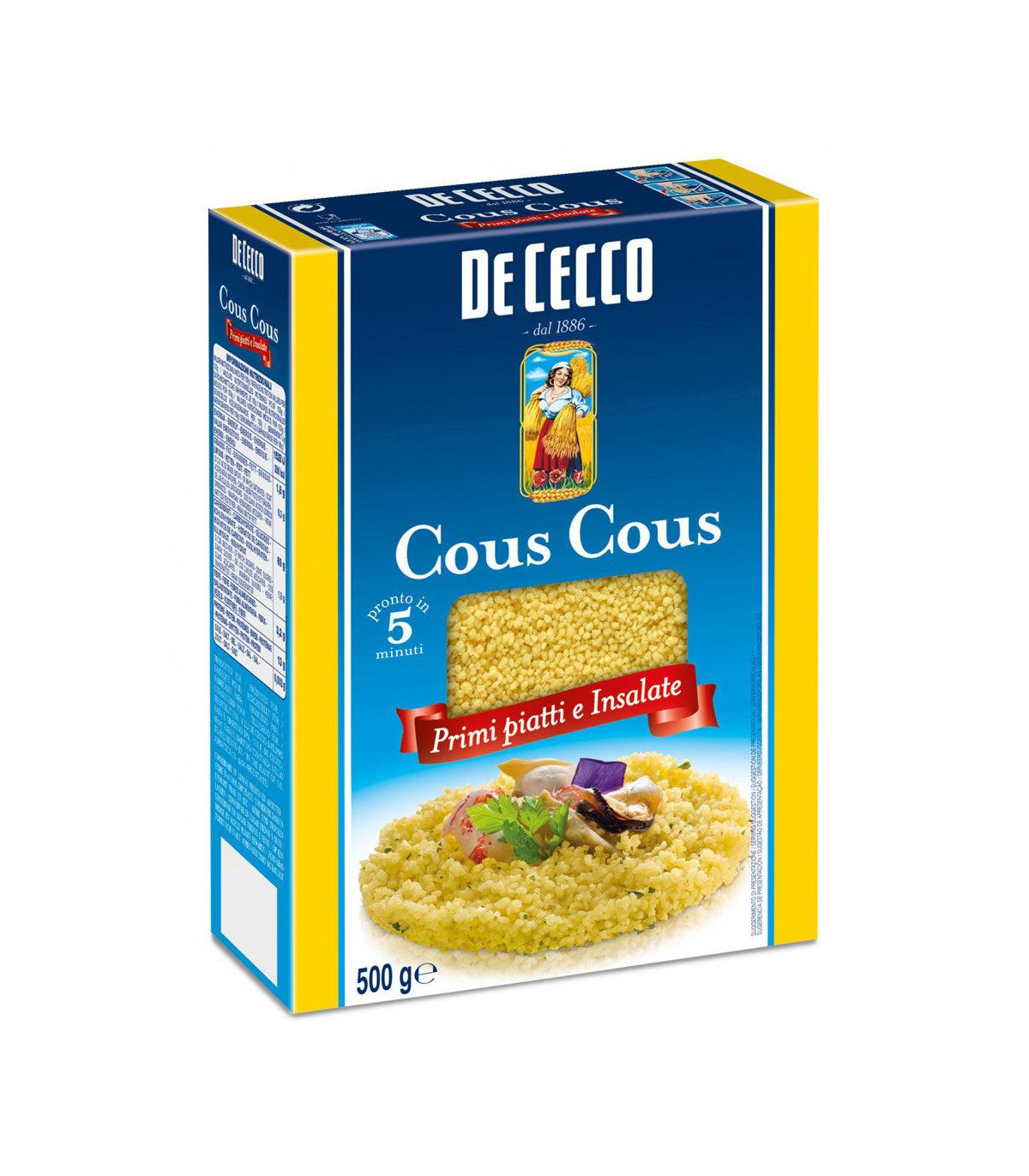 Cous Cous De Cecco 500 Gr.