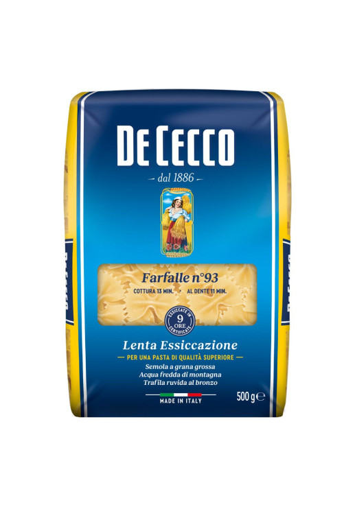 Farfalle De Cecco 500 Gr.