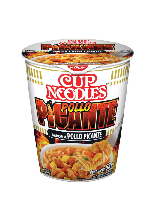 Cup Noodles Nissin Pollo Picante 69 Gr.