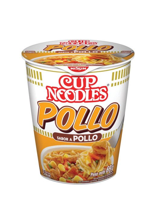 Cup Noodles Nissin Pollo 71 Gr.