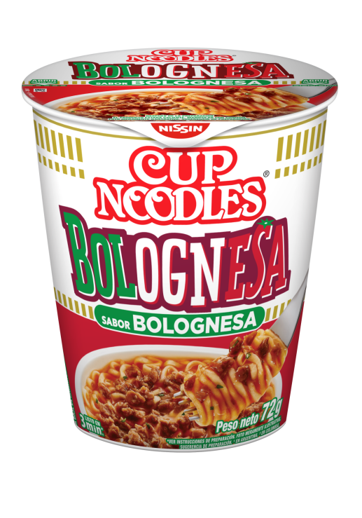 Cup Noodles Nissin Bolognesa 72 Gr.
