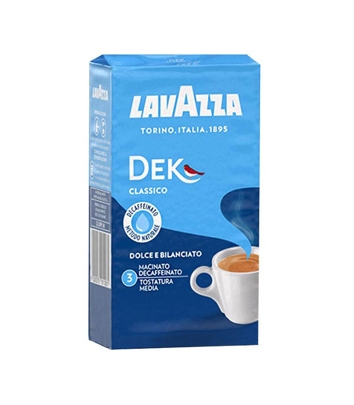 Cafe Molido Desscafeinato Lavazza 250 Gr.