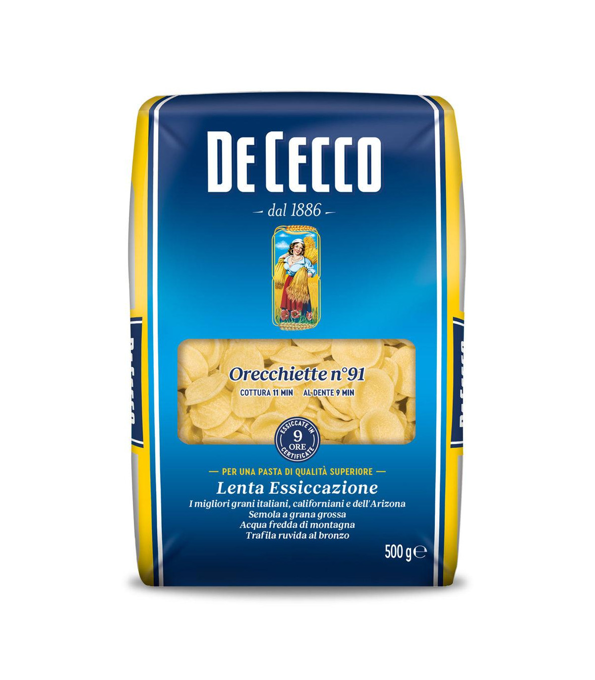 Orecchiette De Cecco 500 Gr.