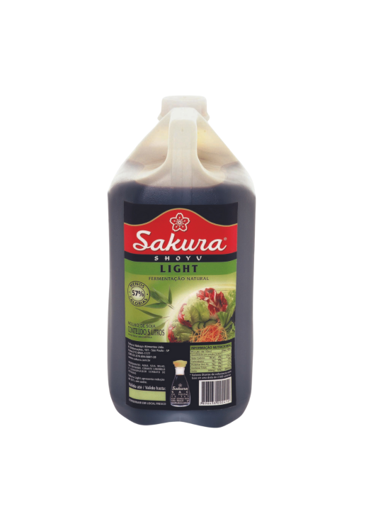 Salsa De Soja Reducida En Sodio Sakura 5000 Ml.