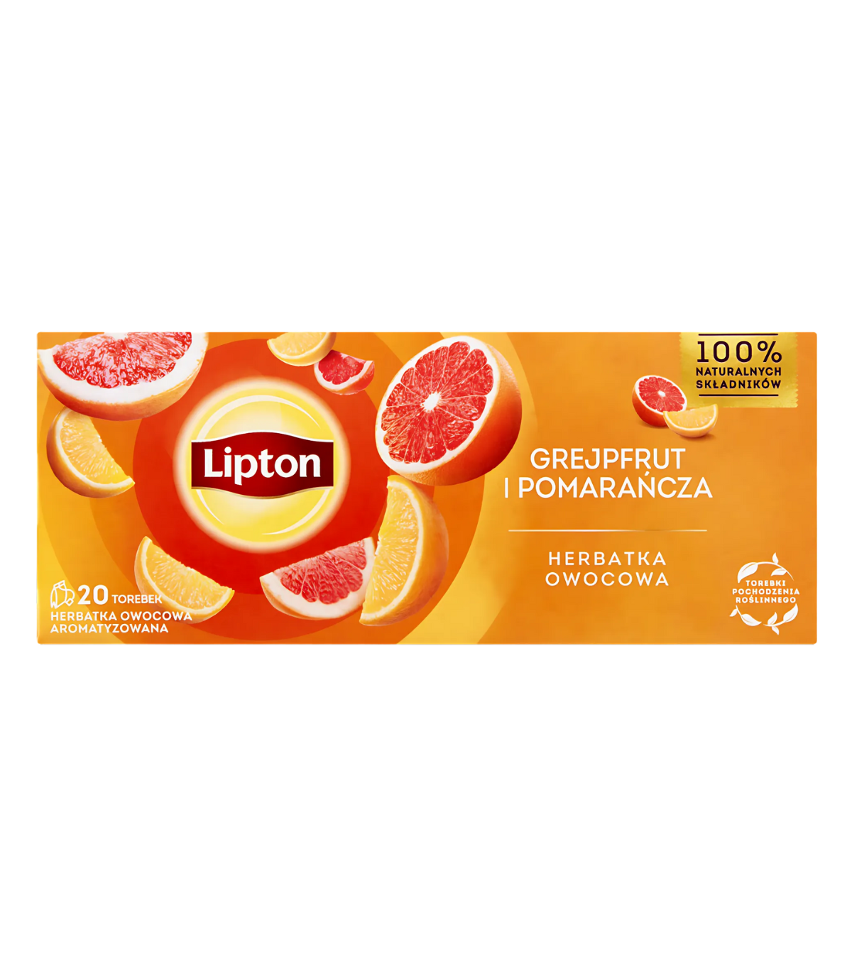 Té Pomelo Y Naranja Lipton X20