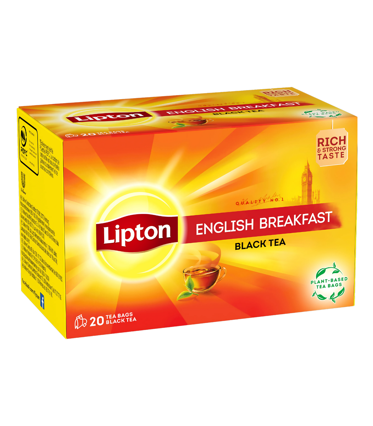 Té English Breakfast Lipton X20