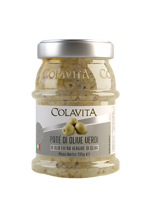 Pasta De Aceitunas Verdes Colavita 135 Gr.